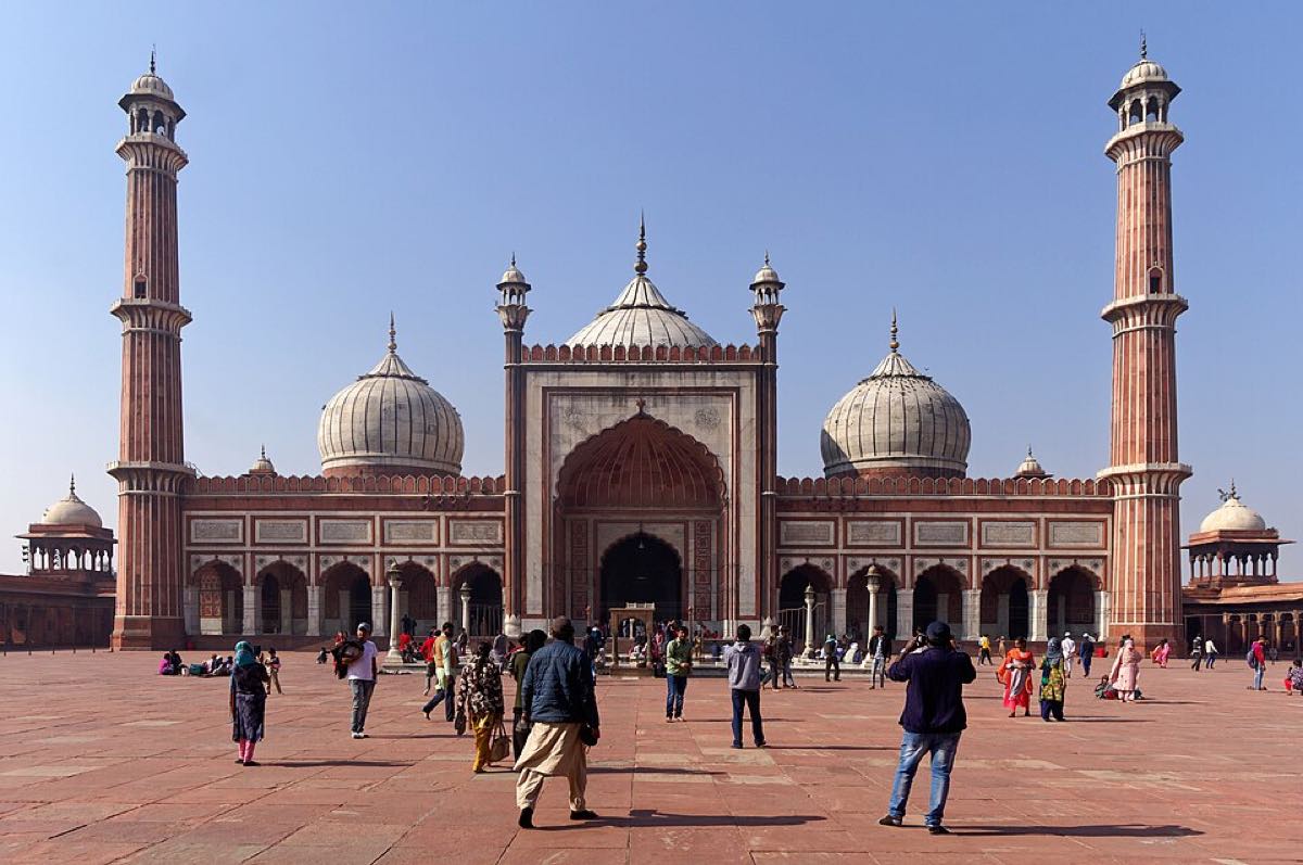 Mosque at midday
