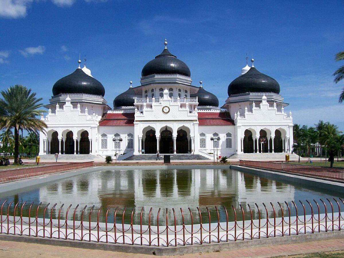 Mosque at midday